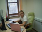 На работе)