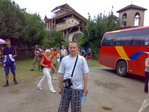 Я в Абхазии около церкви.