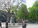 Памятник Пушкину и начало Приморского бульвара