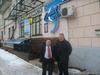Сергеич со значком при параде, такое редко увидишь