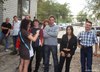 почему-то провожали без слез... даже с улыбкой...
