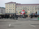 Грозный, площадь перед главной мечетью