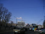 пр. Ленина, вид на гост. Мир