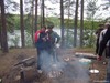 7 вечера, поставили воду под уху