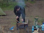 Сева нас балывал отменным шашлыком