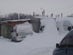 весной откопают)))(стоянка гаражного кооператива)