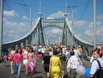 тверь. день города. мост 4ере3 Волгу