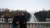 в петродворце...