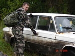 Купил тачку, теперь катаю девак! В лес кстати!)