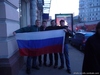 Довольные победой нашей сборной)
