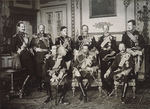 евять европейских королей на одном снимке, май 1910 года
