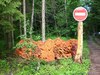 Кирпич складывать сюда