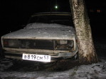 Бампер, фара, левое крыло - До свидания!