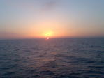 In the middle of ocean