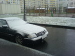 Первый снег в Москве