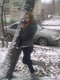 впервые снежок выпал)