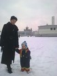 Просто с сыном на улице.