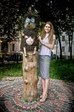 памятник Ёжику в тумане)))