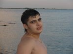 это я на пляже в нью-йорке