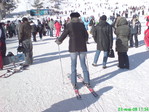 Учусь стоять на лыжах))))) (Приэльбрусье)