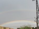 2 радуги на небе (вниматьельно посмотрите)