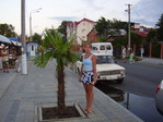 Светка под пальмой.