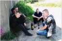 with friends