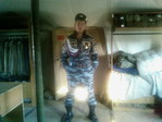 Ким примерил форму перед моим уездом =)