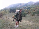 в походе