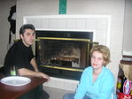 Father and stepmother.