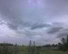 во время грозы.