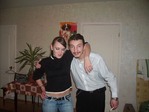 с подругой бухаем
