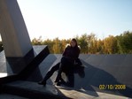 в образе