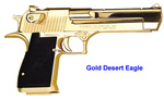 Gold Desert Eagle