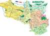Map of Almaty