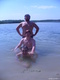 3 водолаза... (под, над и в воде)