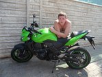 Kawasaki Z750. В турции нашел норм байк. 90% катаю