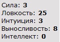 Параметры 3 лвл