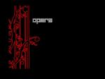 Opera Black Red