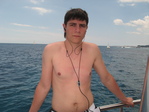в Испании, плывем на экскурсию)