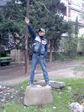 Я памятник себе воздвигнул . . .