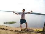 -=На красавеце=-
