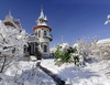 Домик Клодта зима
