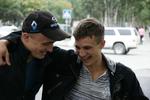 Слева Юрбас - справа Димас (я)