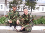 около казармы