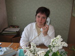 На работе)