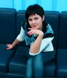 в театре
