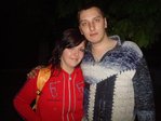 С подружкой, темной ночью )))
