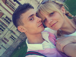 С сестрой =)
