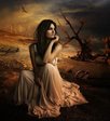 Wind Frau